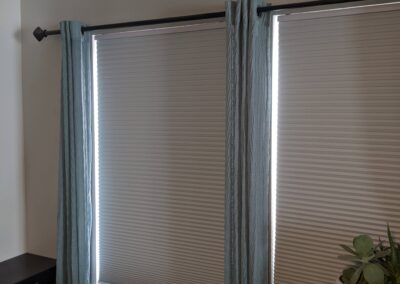 Blind and curtain install in Grand Junction