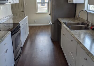 New floor and cabinets in Grand Junction